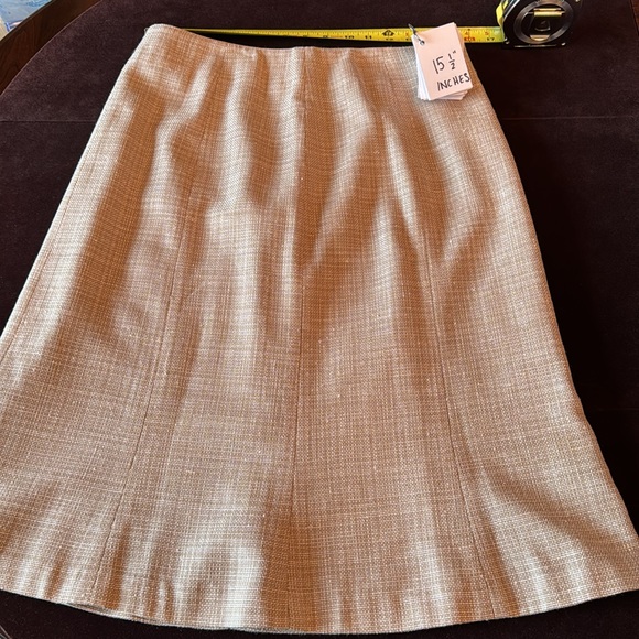 Pendleton Woven Tweed Textured Skirt - Made in USA - Picture 11 of 12